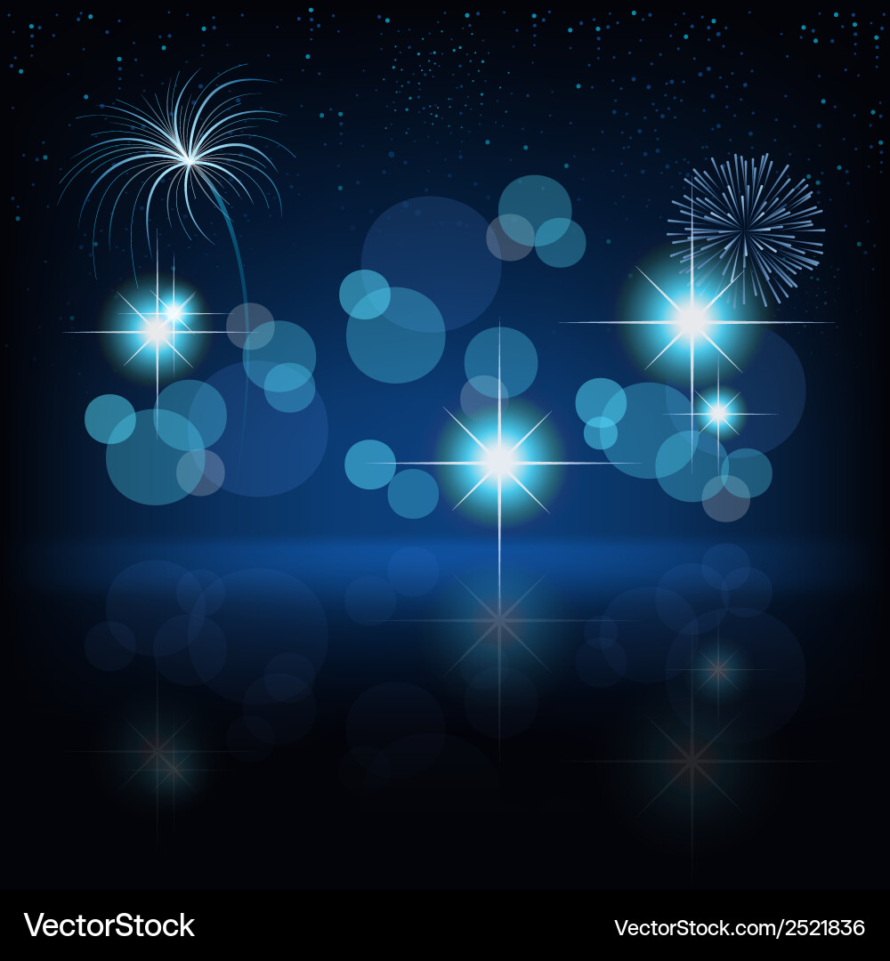 Fireworks Royalty Free Vector Image - VectorStock