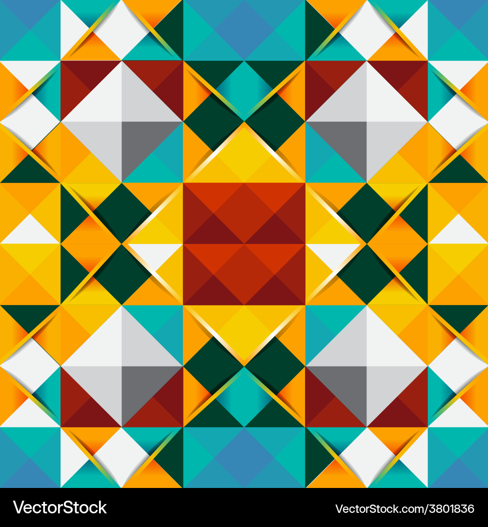 Geometric Pattern Background vector image