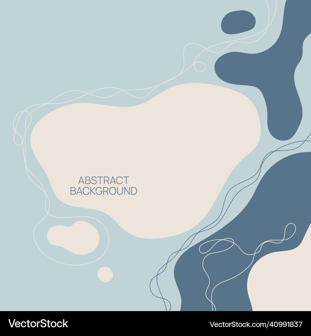 Abstract Flowing Background Vector Image
