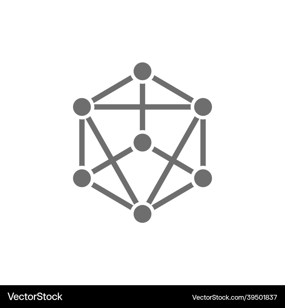 Blockchain technology block chain digital key Blockchain technology block chain digital key vector image