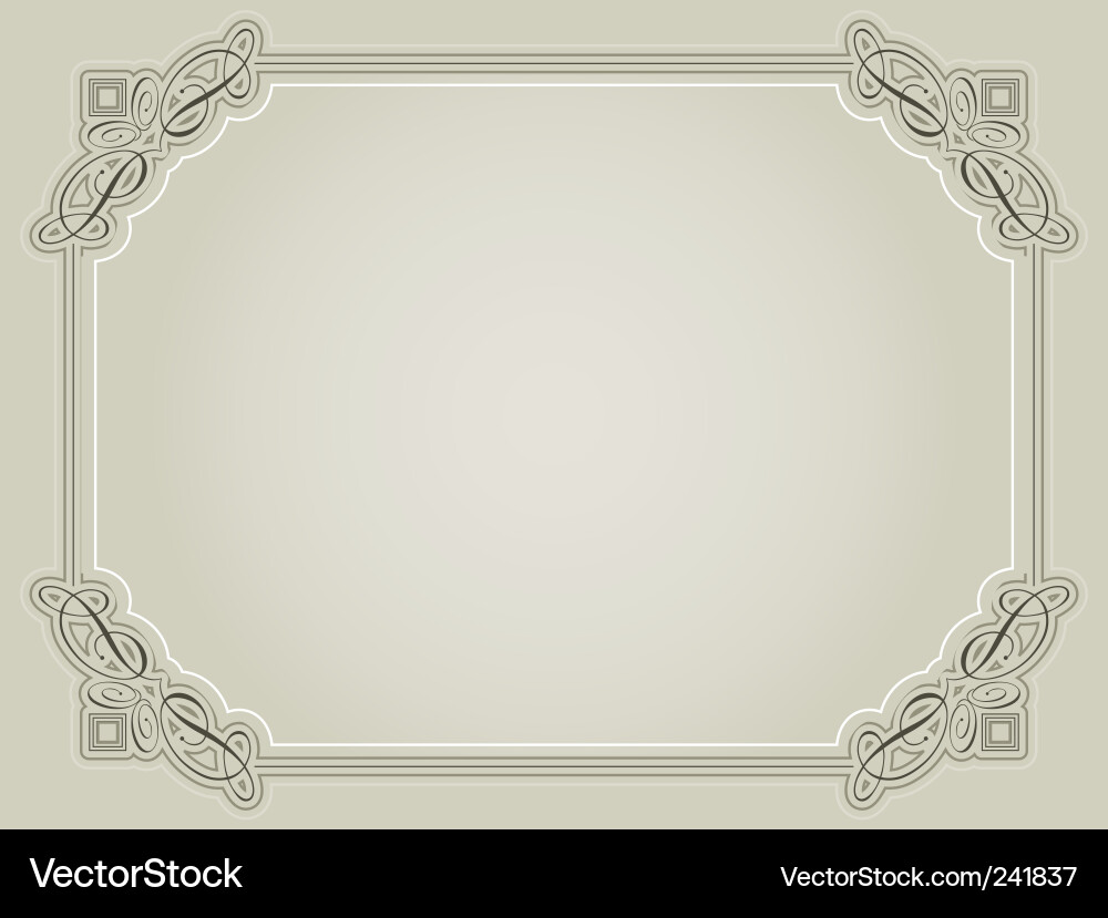Certificate background Vector Image