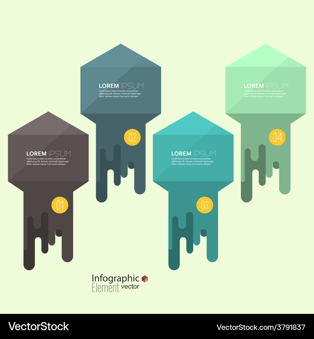 Comparative chart with templates for presentation Comparative chart with templates for presentation vector image