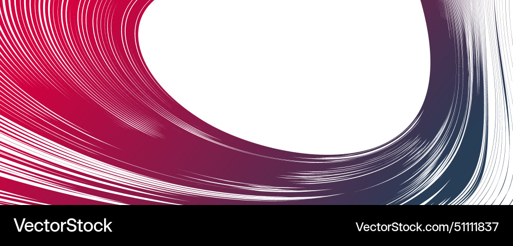 Distorted and deformed lines abstract background Vector Image