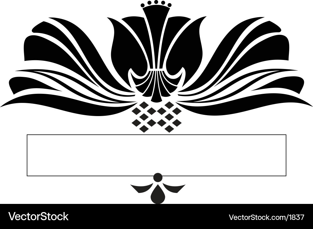 Scroll design Vector Image