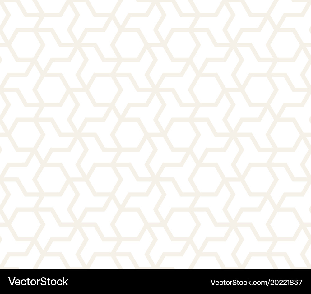 Subtle Geometric Pattern Tile vector image