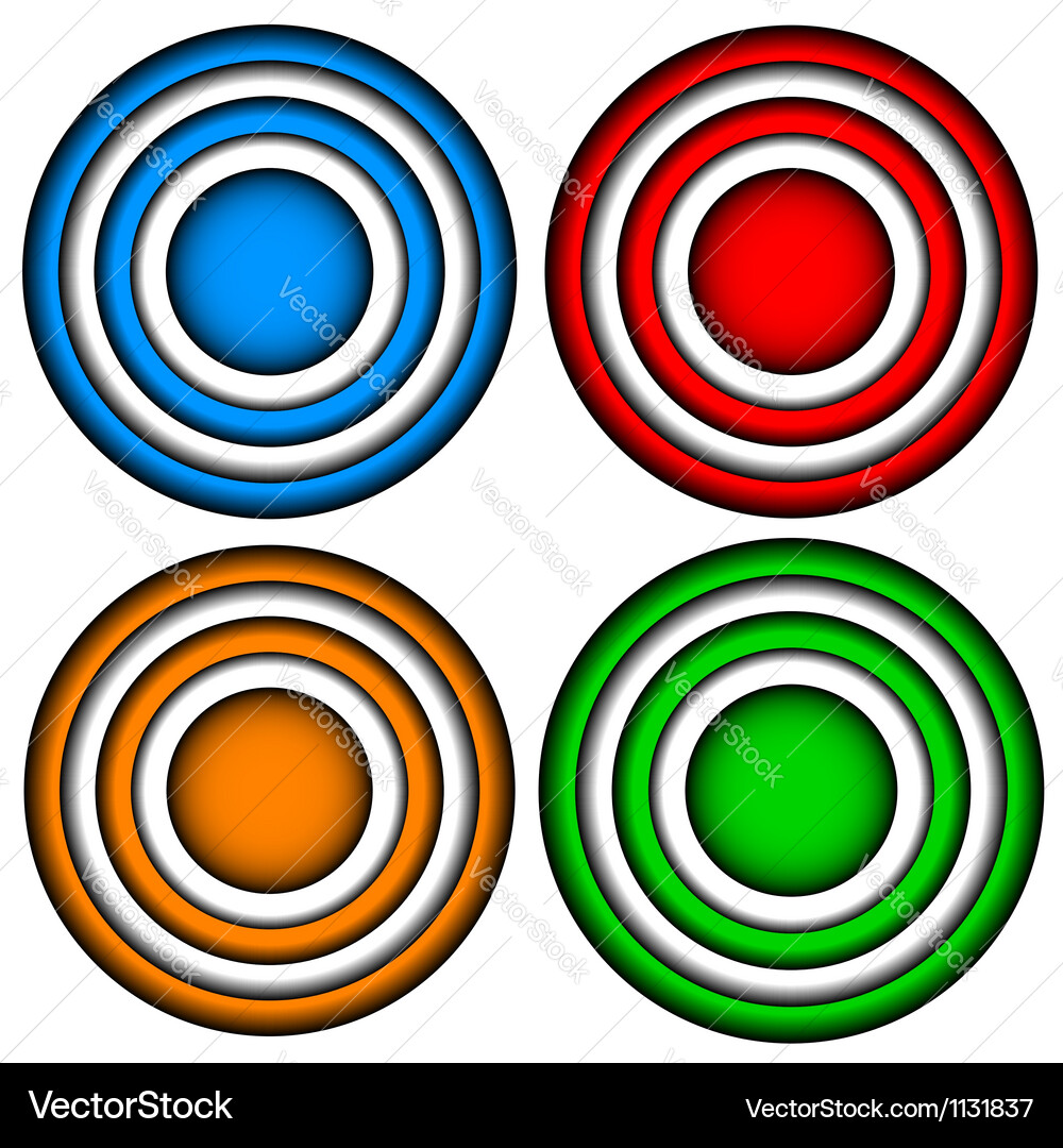 Web icons set vector image