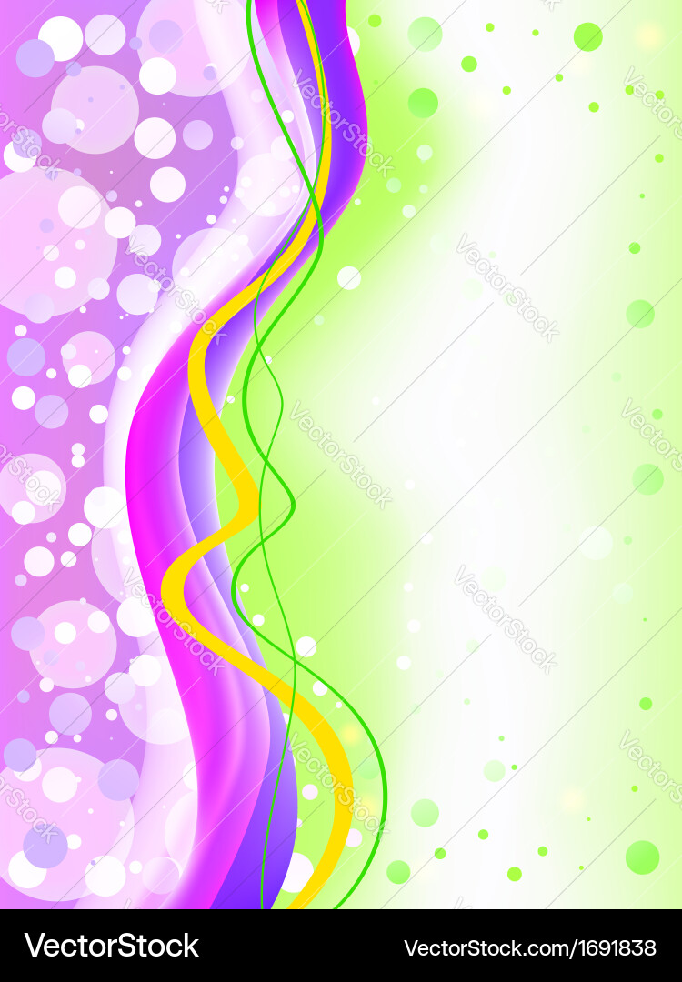 Abstract colorful soft focus background vector image