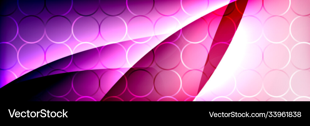Fluid gradient neon color waves abstract Fluid gradient neon color waves abstract Vector Image