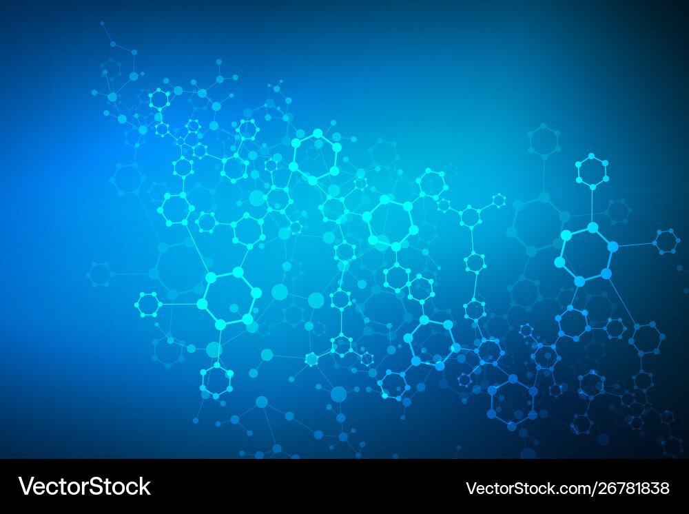 Hexagonal abstract background big data Hexagonal abstract background big data vector image