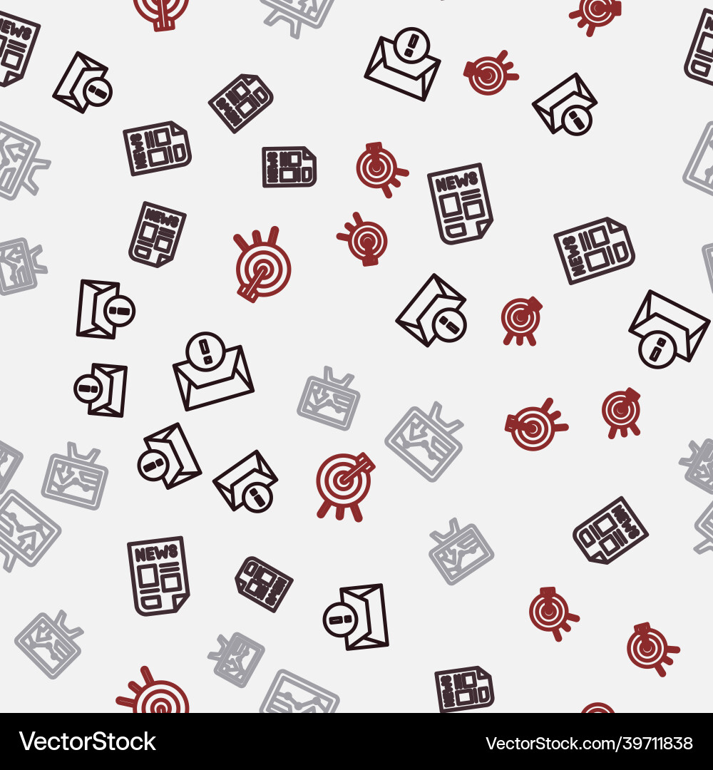 Set line envelope news monitor with graph chart Set line envelope news monitor with graph chart vector image