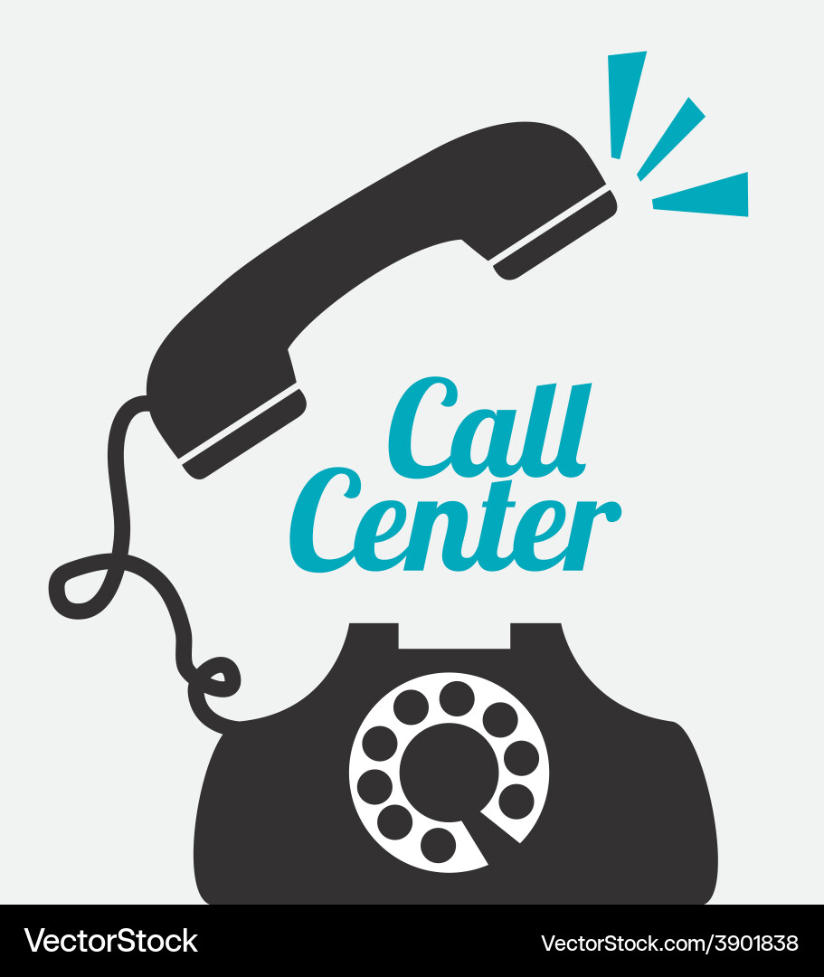 Technical support design Vector Image