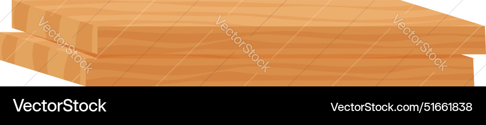 Two wooden planks creating a simple and empty Two wooden planks creating a simple and empty Vector Image