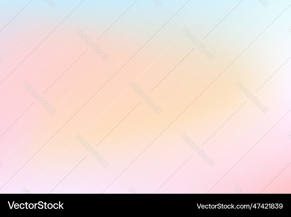 Abstract blurred gradient colorful background vector image