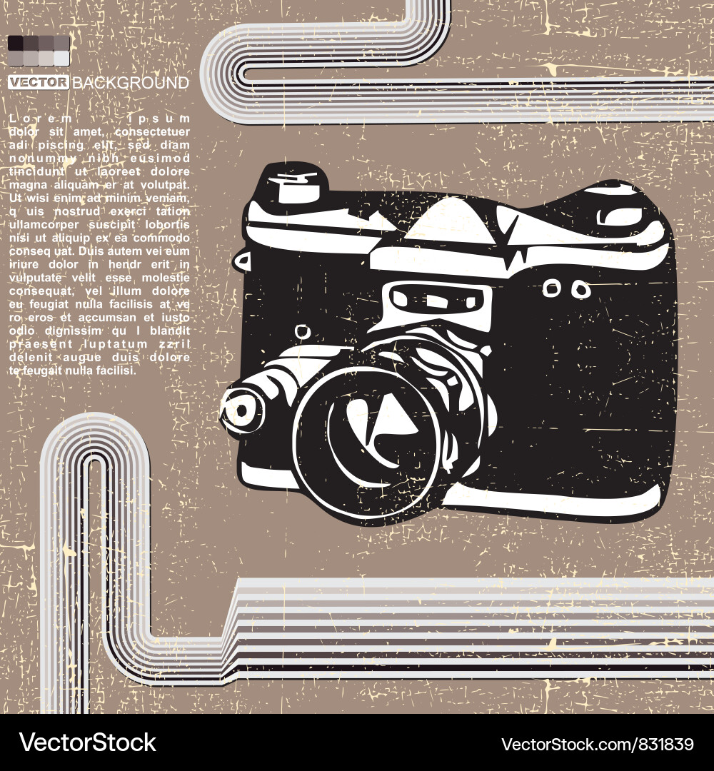 Camera Vector Image