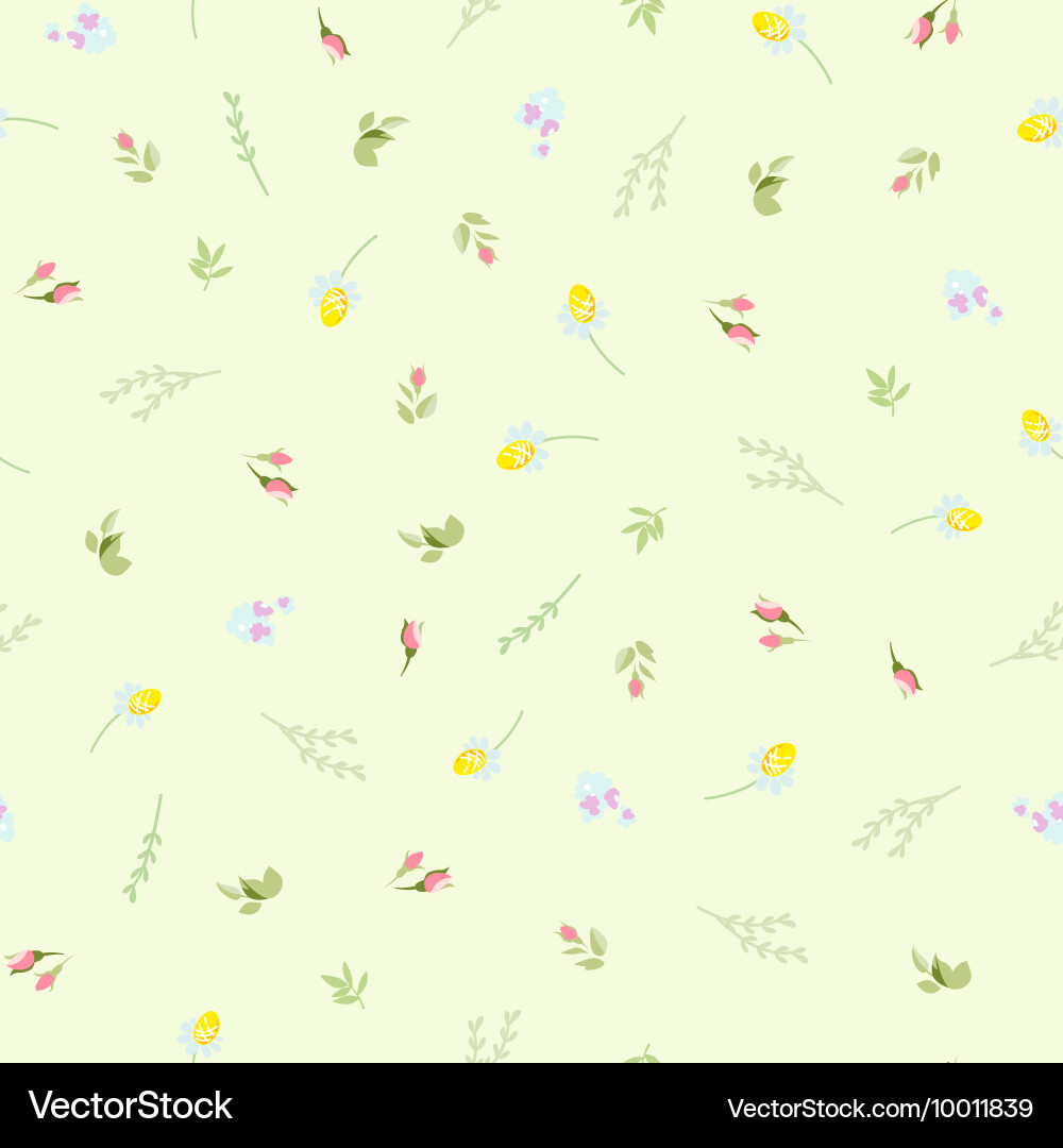 Delicate Chamomile Pattern Vector Image