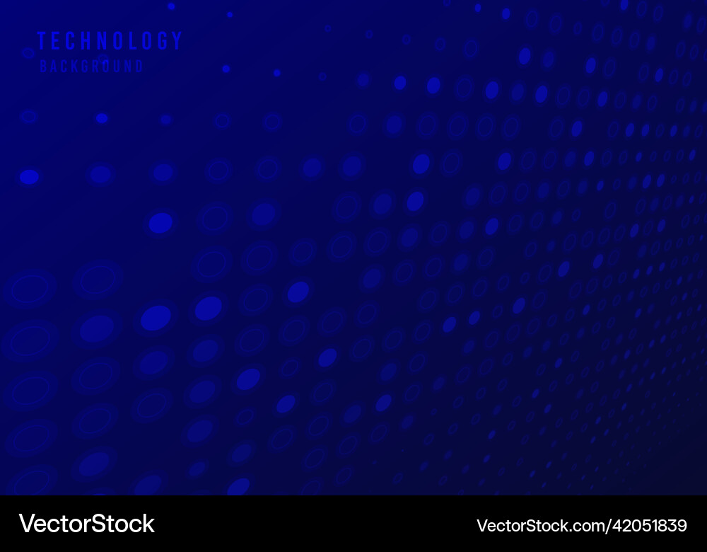 Dynamic Circle Dot Pattern vector image