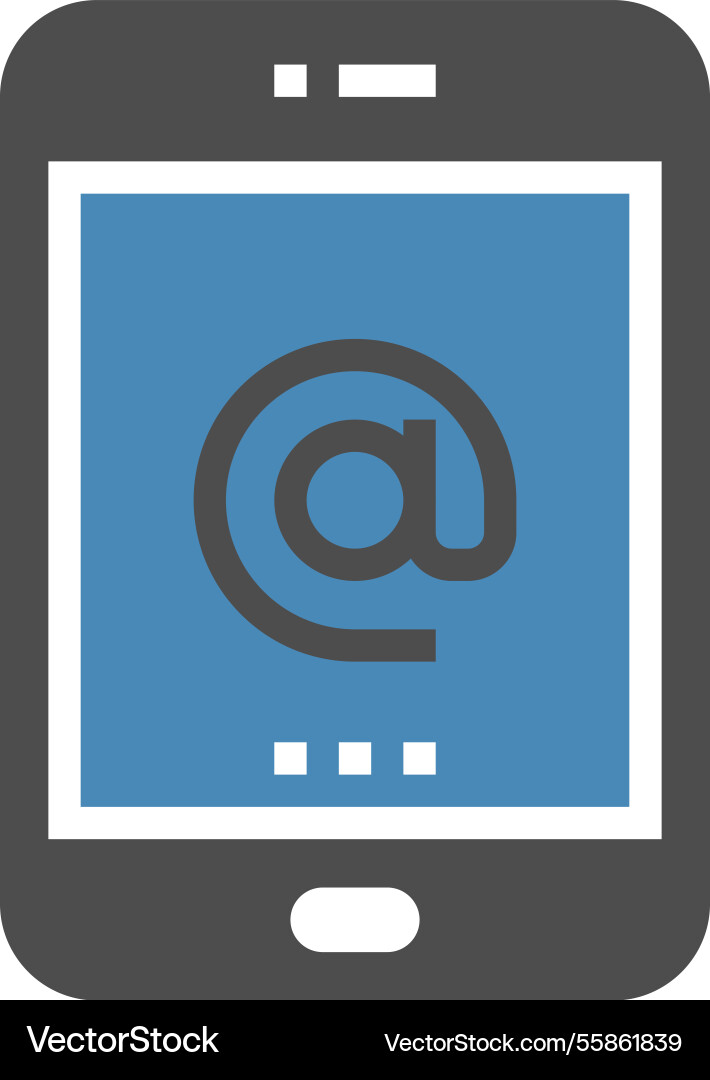 Email message flat web icon concept Email message flat web icon concept vector image