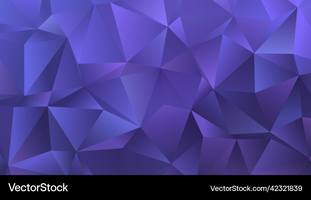 Gradient low poly background in very peri Gradient low poly background in very peri vector image