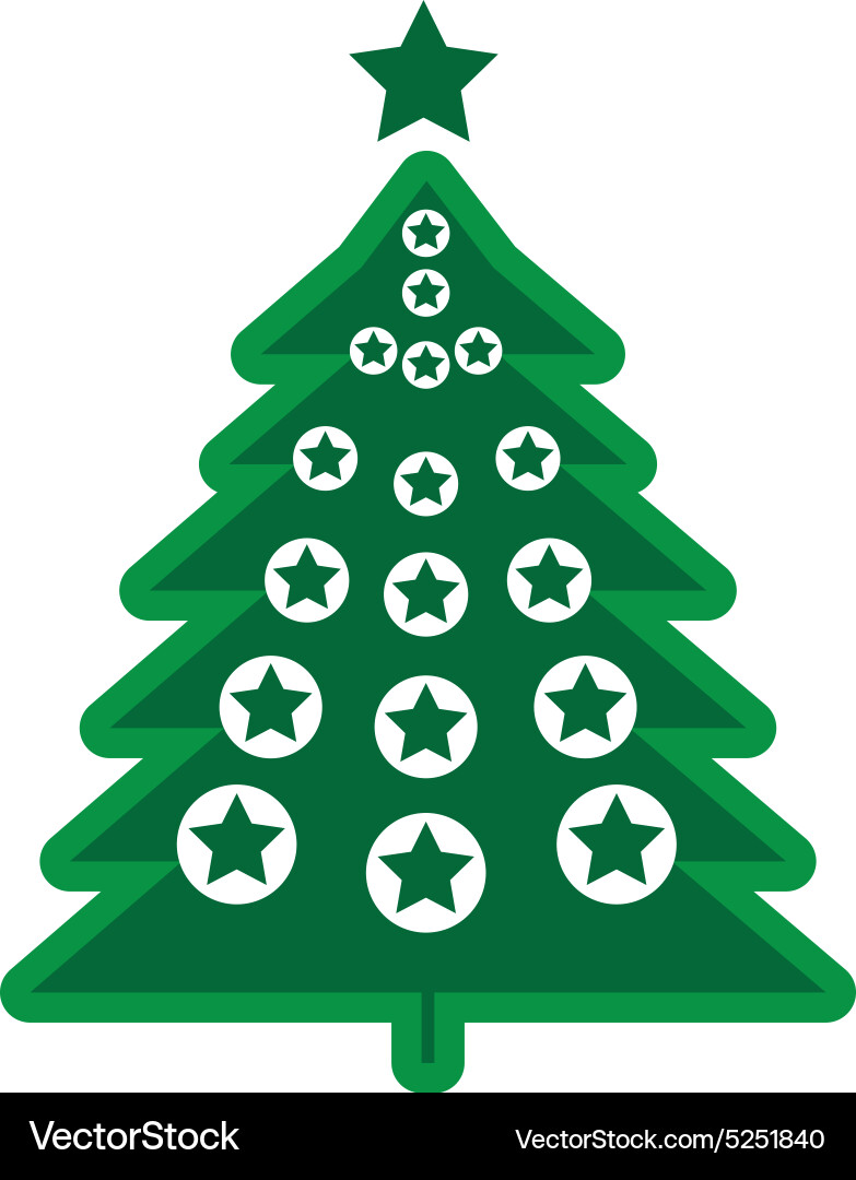 Chtree2 resize Vector Image