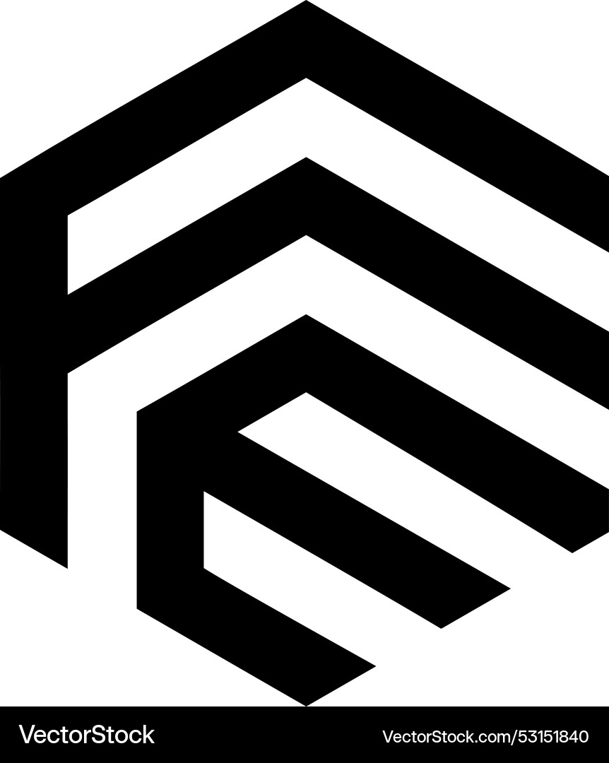 Fe logo Royalty Free Vector Image - VectorStock