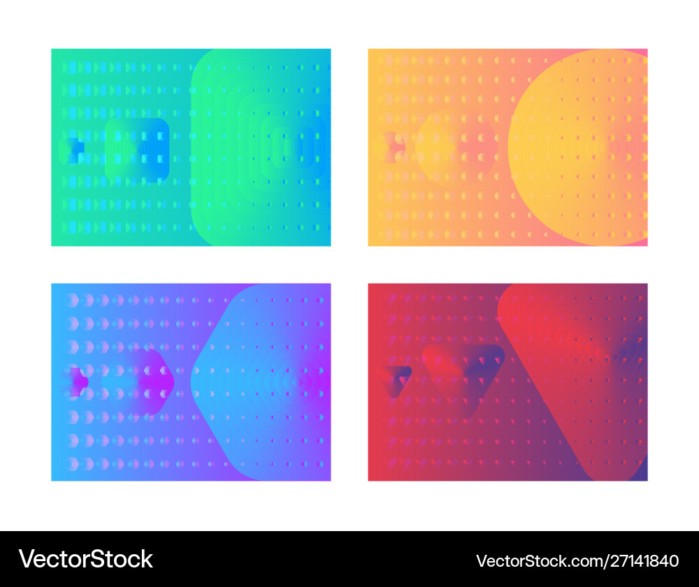 Geometric shape background modern design gradient Geometric shape background modern design gradient Vector Image