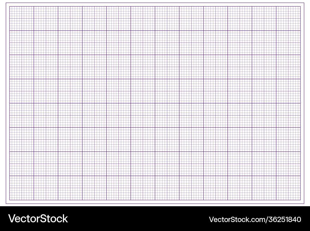Millimeter graph paper grid abstract squared Millimeter graph paper grid abstract squared vector image