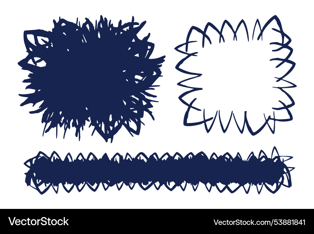 A set of elements for design backgrounds waiting vector image