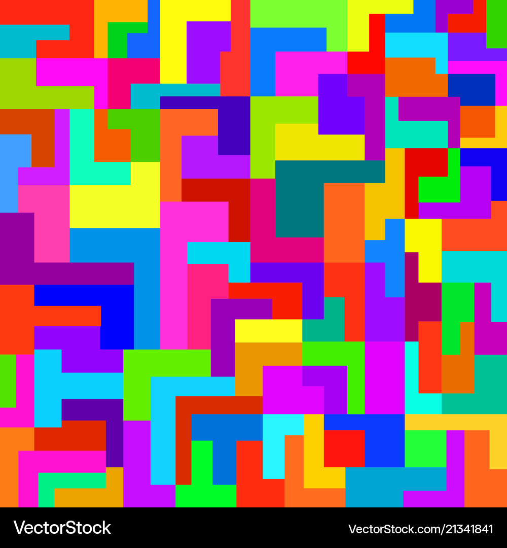 Abstract colorful background with geometric shapes vector image