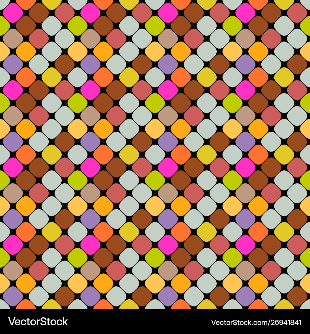 Abstract multicolored seamless square pattern Abstract multicolored seamless square pattern vector image