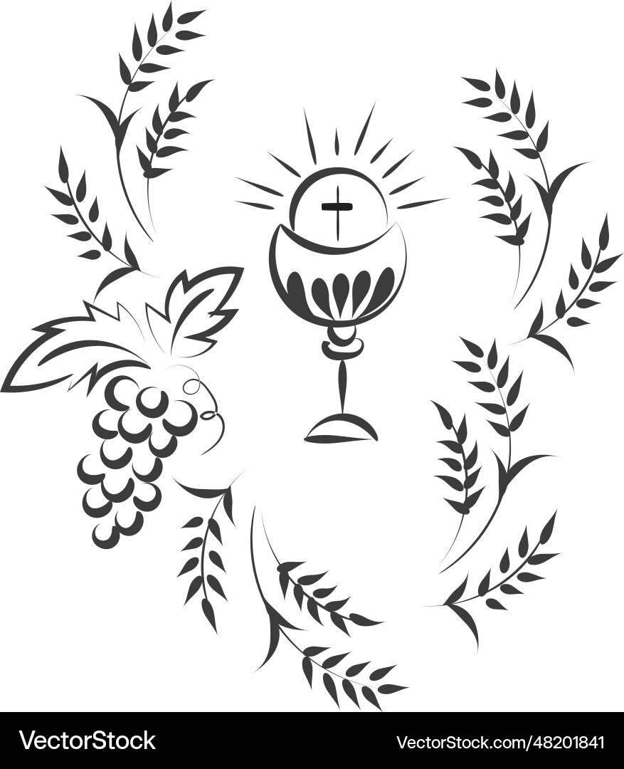 Christian symbol design for print Christian symbol design for print vector image