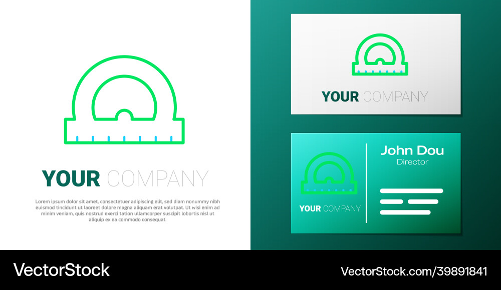Line protractor grid for measuring degrees icon Line protractor grid for measuring degrees icon vector image