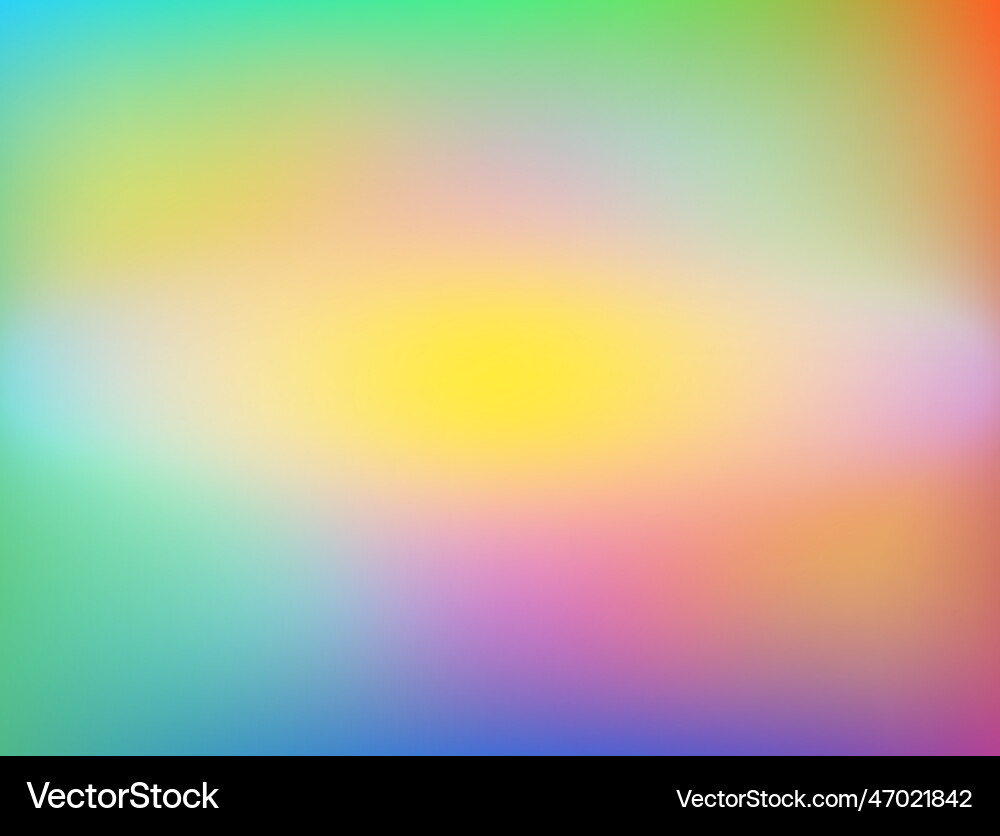 Abstract Colorful Gradient Background Vector Image