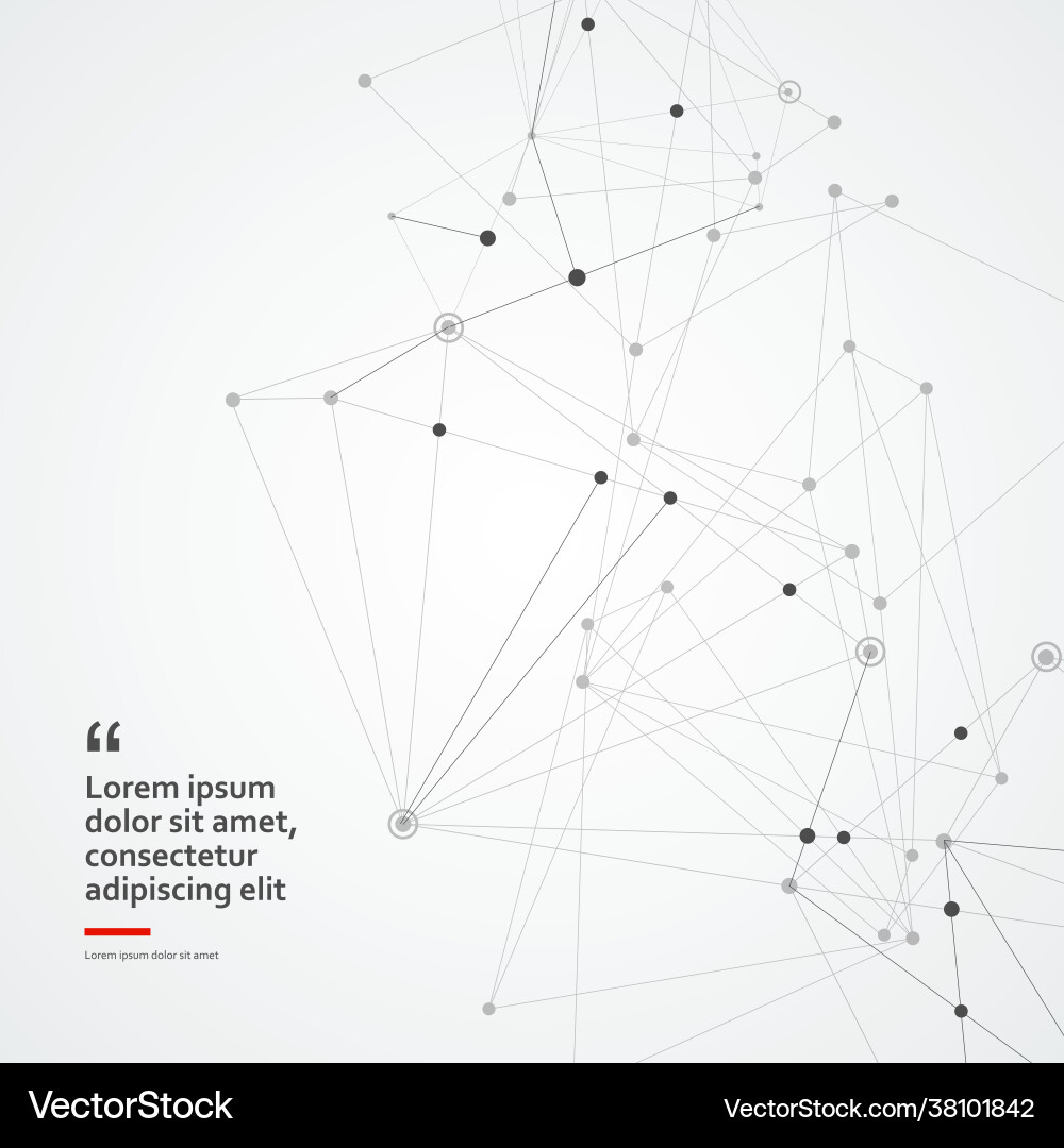 Abstract connect dot line for concept design Abstract connect dot line for concept design vector image
