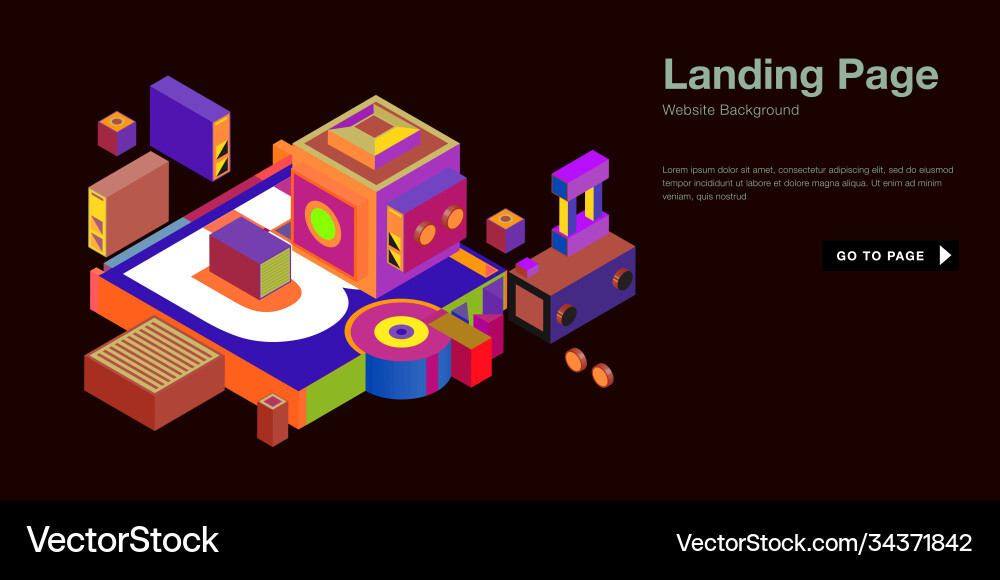 Colorful abstract fluid gradient pattern vector image
