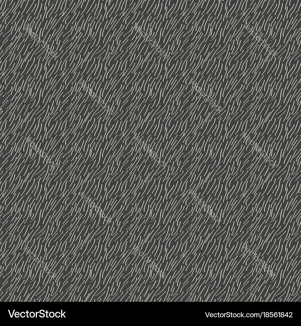 Seamless hatching pattern on grey background vector image