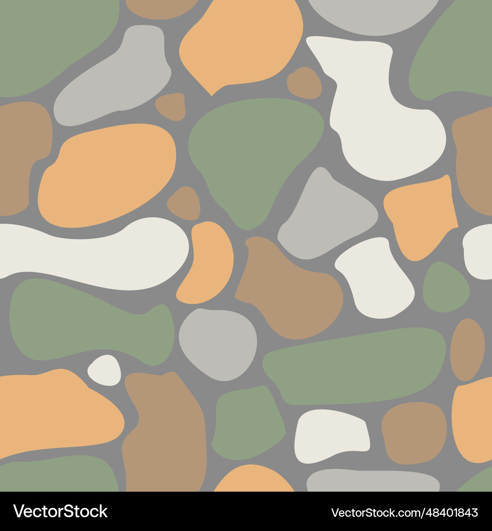 Abstract autumn seamless pattern with spots Abstract autumn seamless pattern with spots vector image
