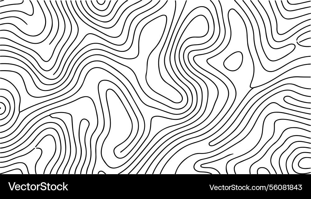 Abstract topographic map background design Abstract topographic map background design Vector Image