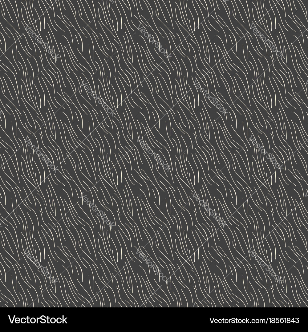 Seamless hatching pattern on grey background vector image