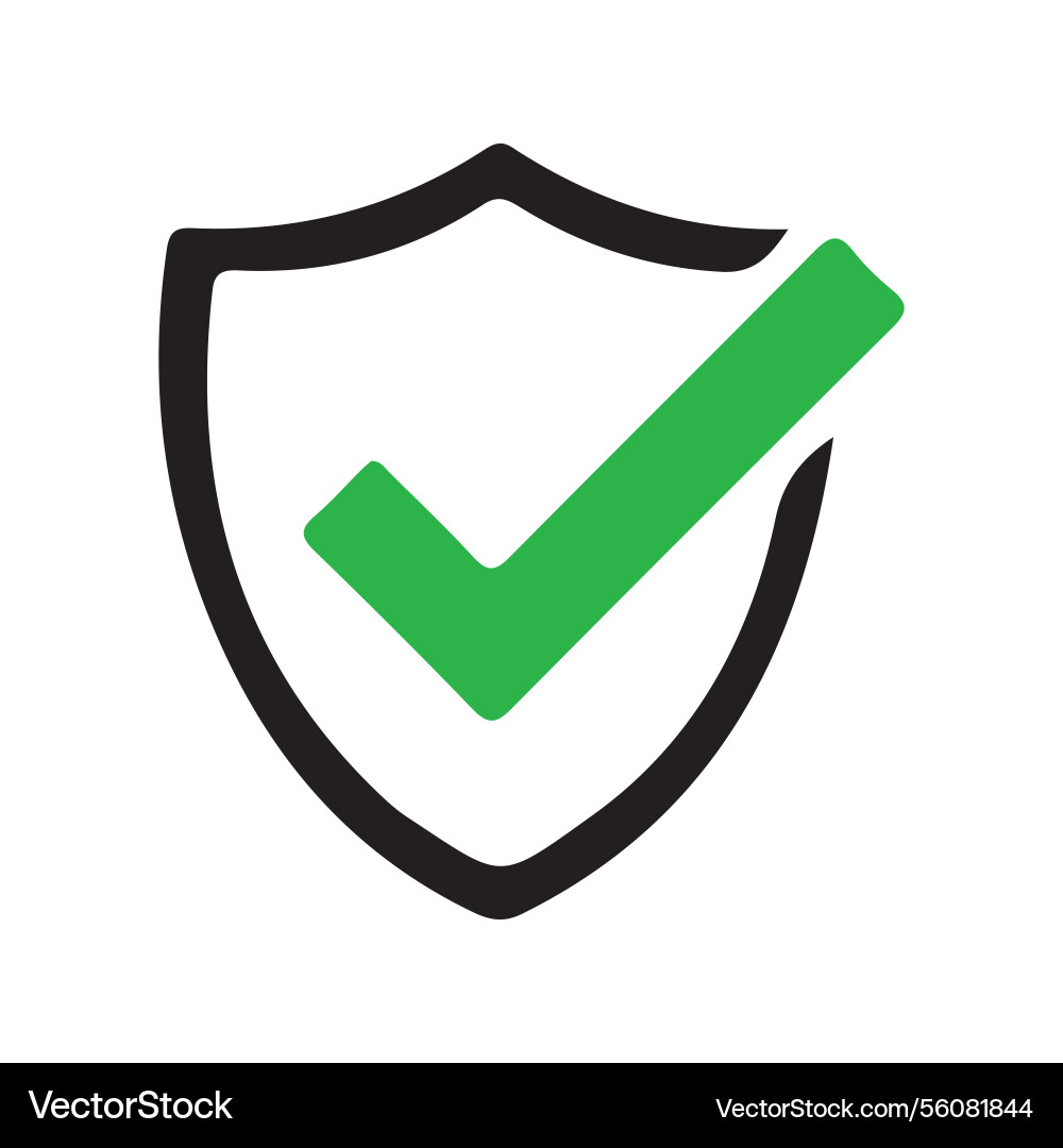 Check mark icon Vector Image
