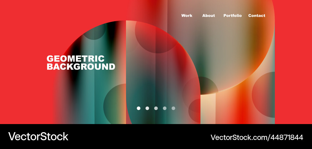 Circle round elements and lines geometric Circle round elements and lines geometric Vector Image