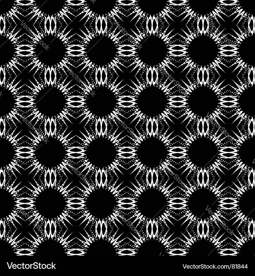 Decorative pattern vector image