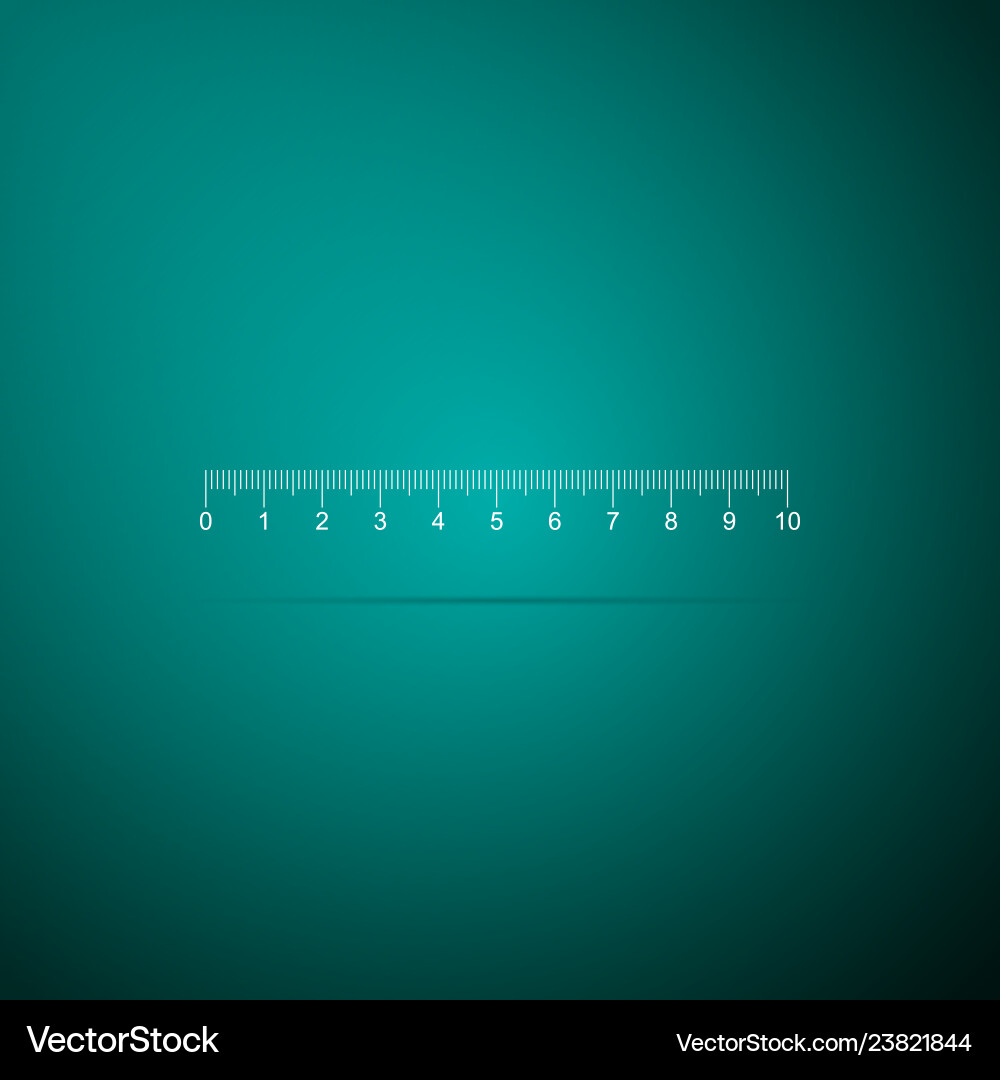 Measuring scale markup for rulers icon isolated Measuring scale markup for rulers icon isolated vector image