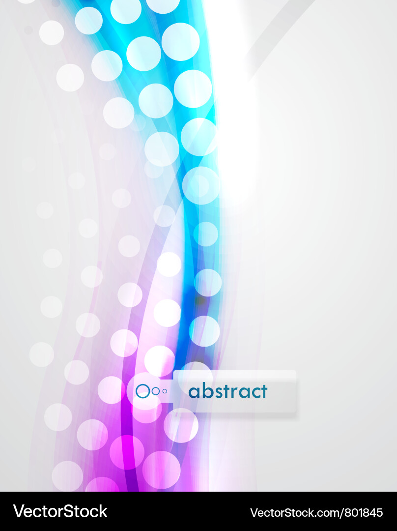 Abstract techno wave background Vector Image