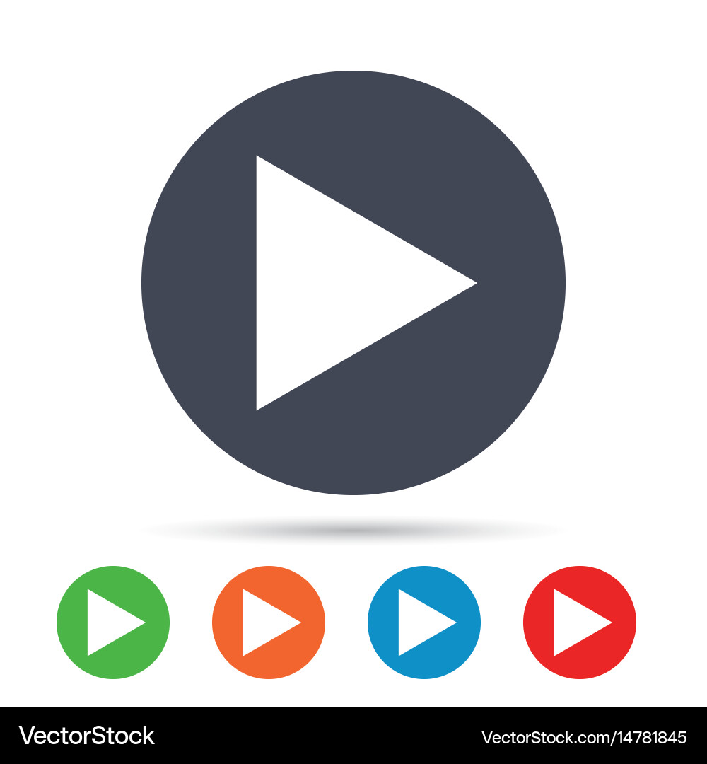 Arrow sign icon next button navigation symbol vector image
