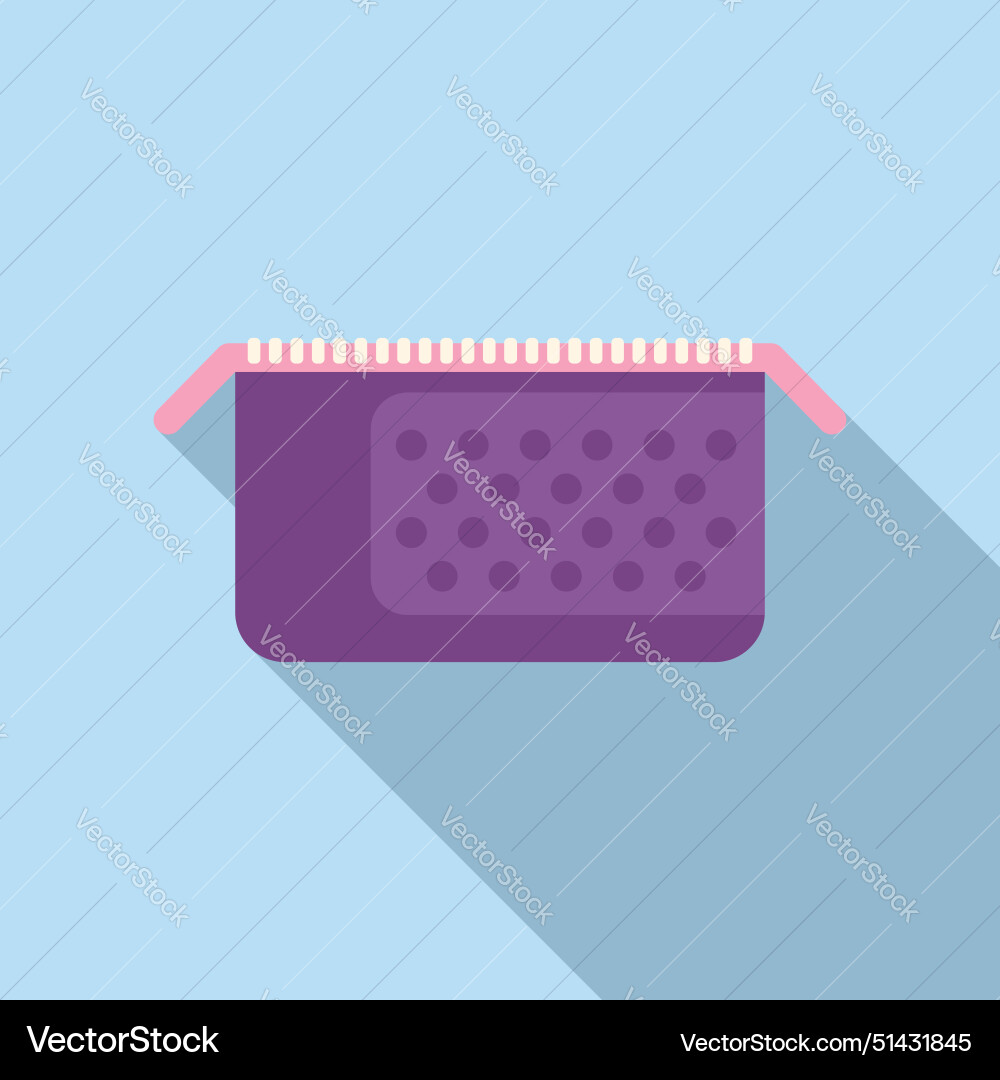 Purple calendar icon Royalty Free Vector Image