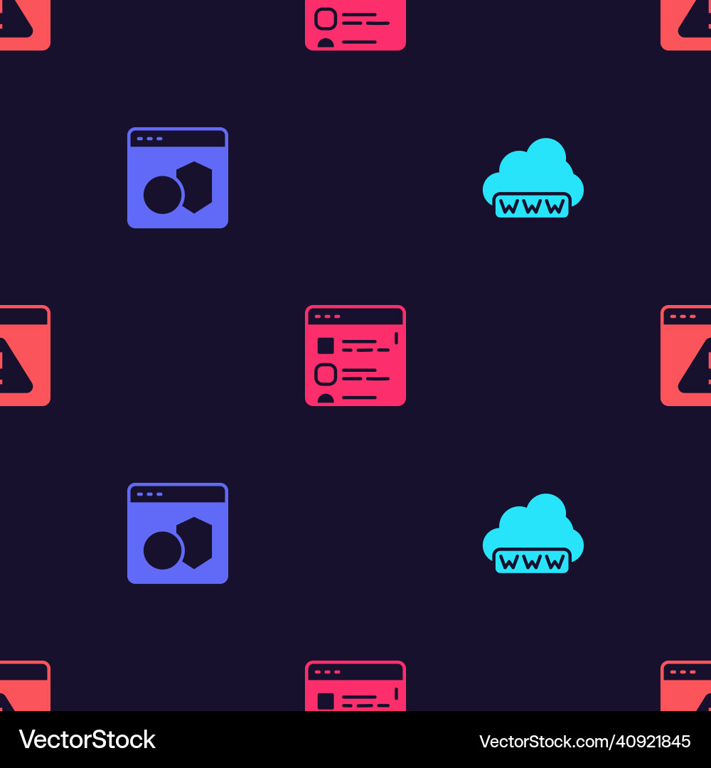 Set web development software browser files Set web development software browser files vector image