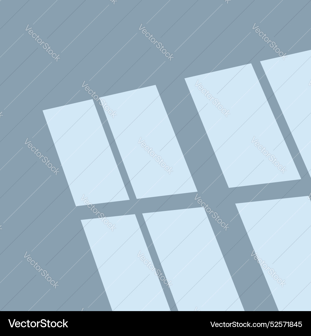 Sunlight is shining through the windows creating Sunlight is shining through the windows creating vector image
