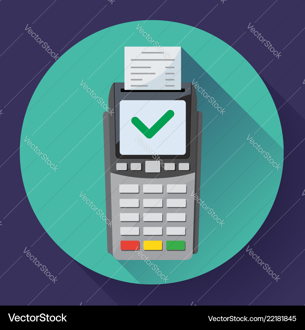 Zahlungsmaschine und Kreditkarte Terminal Icon Zahlungsmaschine und Kreditkarte Terminal Icon vektorbild
