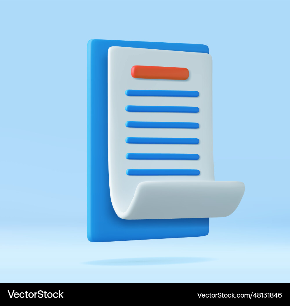 3d clipboard task management todo check list 3d clipboard task management todo check list vector image