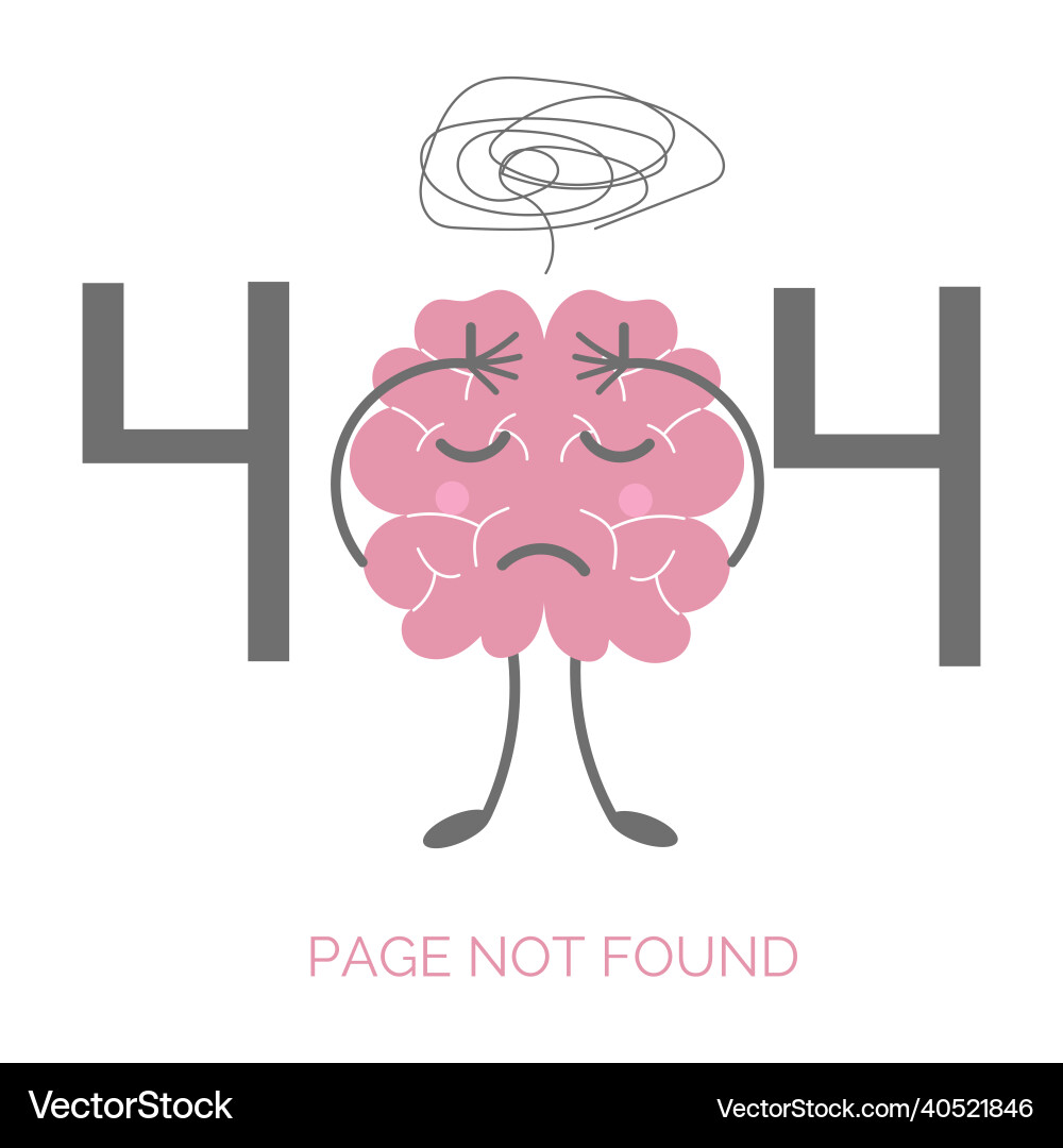 404 error page not found concept for website 404 error page not found concept for website Vector Image